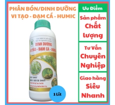 PHÂN BÓN/DINH DƯỠNG VI TẠO - ĐẠM CÁ - HUMIC 1L (vọt đọt)